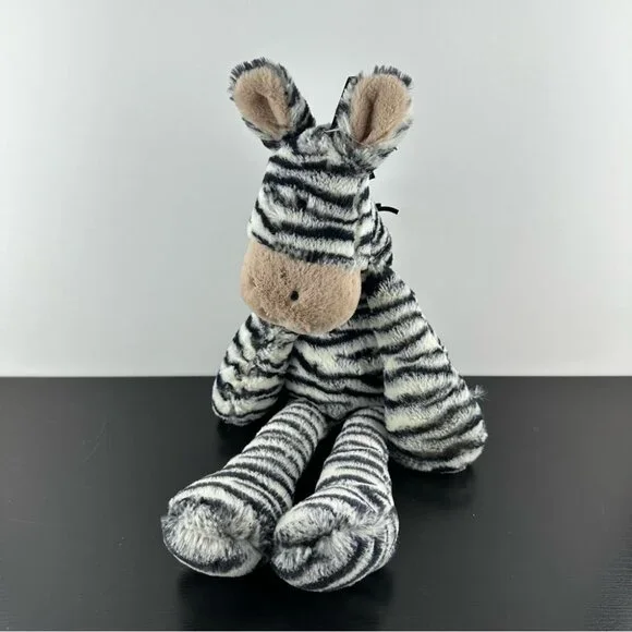 Jellycat Toys Jellycat Zebra Plush Stuffed Animal Long Legs jellycat-toys-jellycat-zebra-plush-stuffed-animal-long-legs